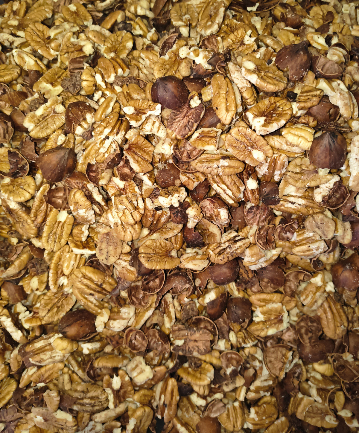 Cracked and Blown Pecans (5# bag)