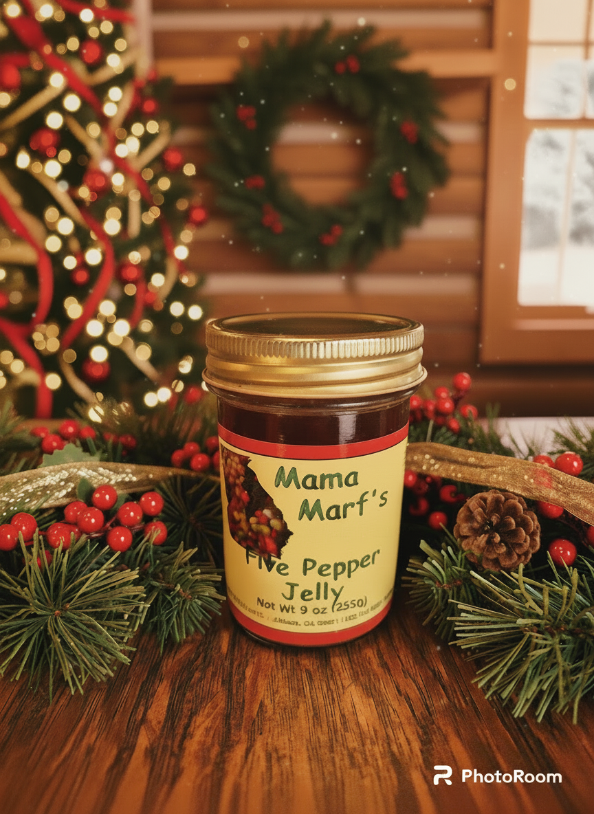 Mama Marf"s Five Pepper Jelly