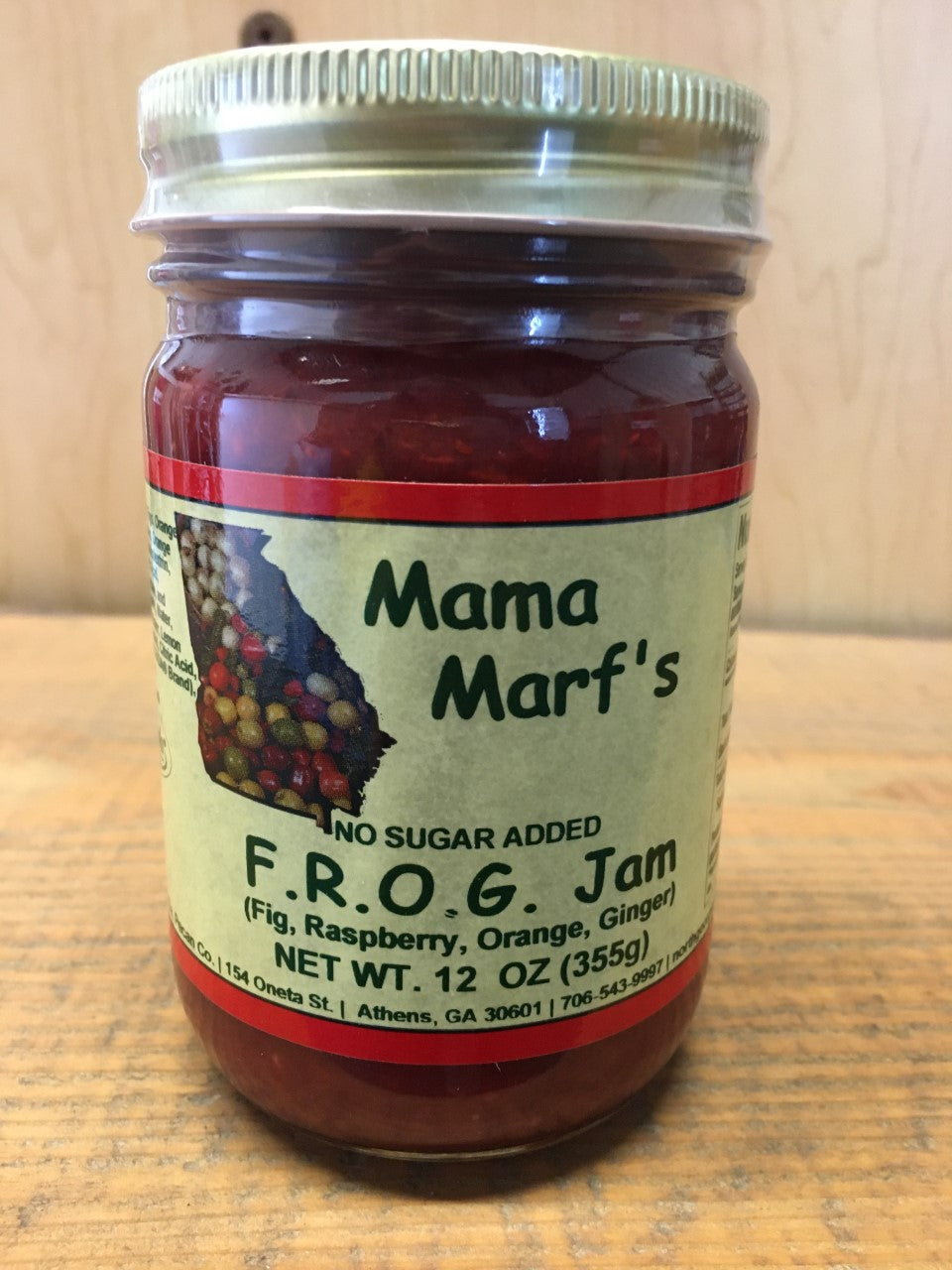 Mama Marf's F.R.O.G. Jam Sugar Free 12Oz