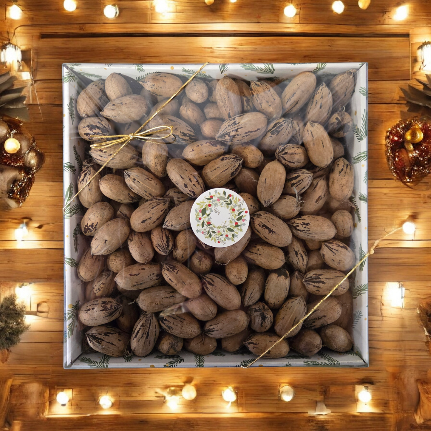 Whole pecans Gift box